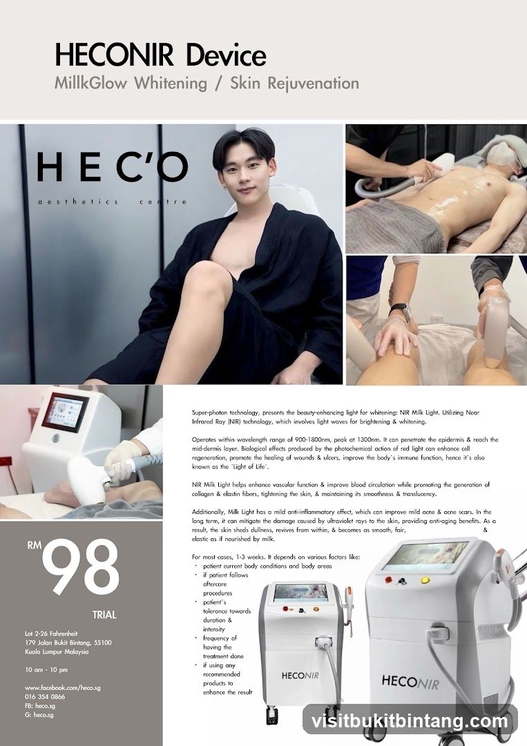 HECONIR Device - MilkGlow Whitening / Skin Rejuvenation