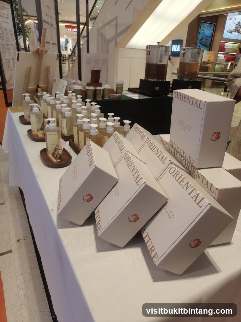 Oriental Signature Products Display