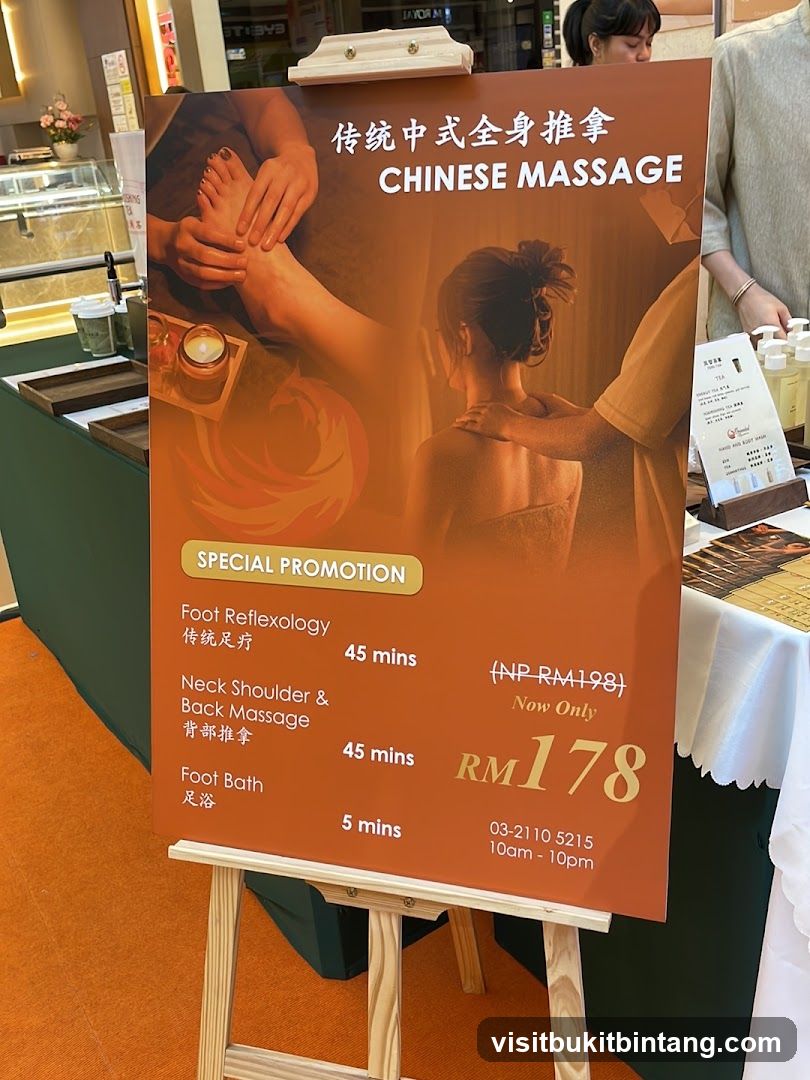 Chinese Massage Promotion