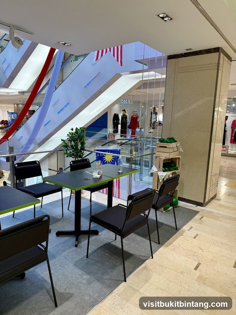 Mall Seating Area