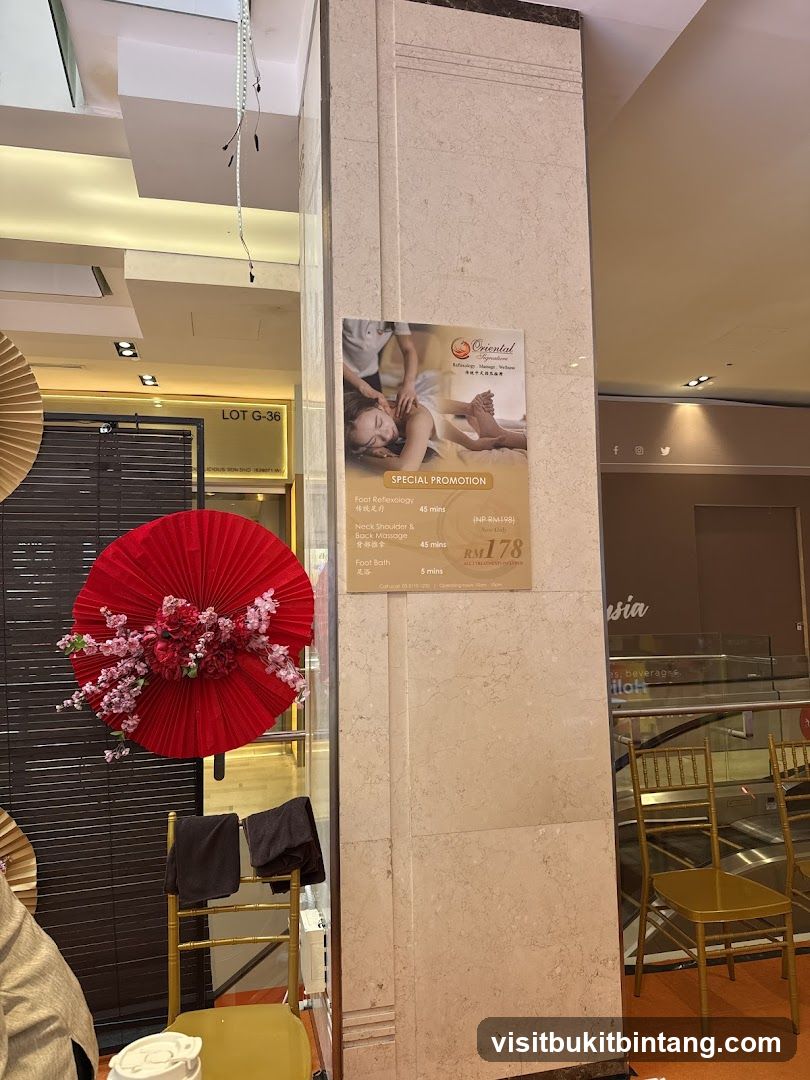 Oriental Spa Promotion