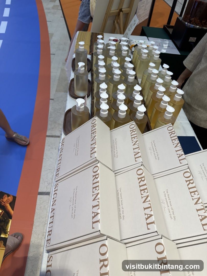 Bottles and Boxes of Oriental Products