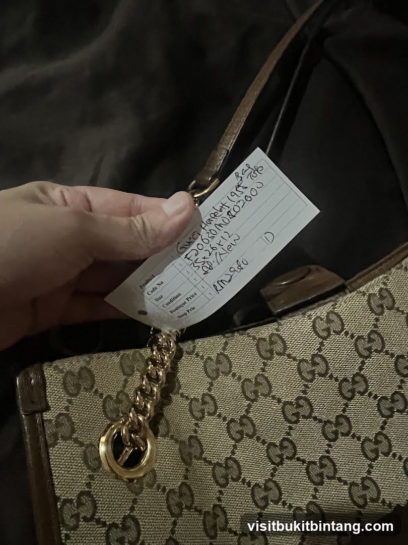 Gucci Handbag Tag