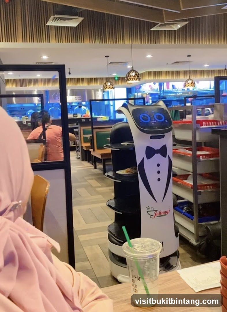 Robot Server in Restaurant