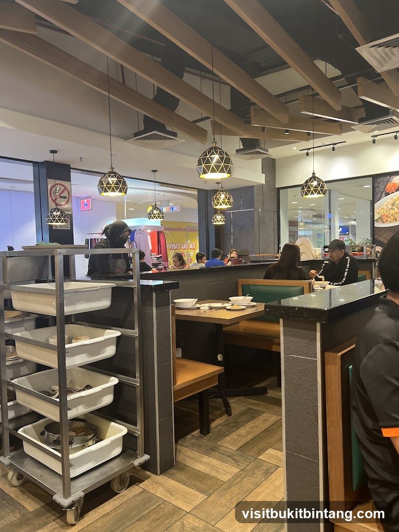 Restaurant Interior with Dining Tables