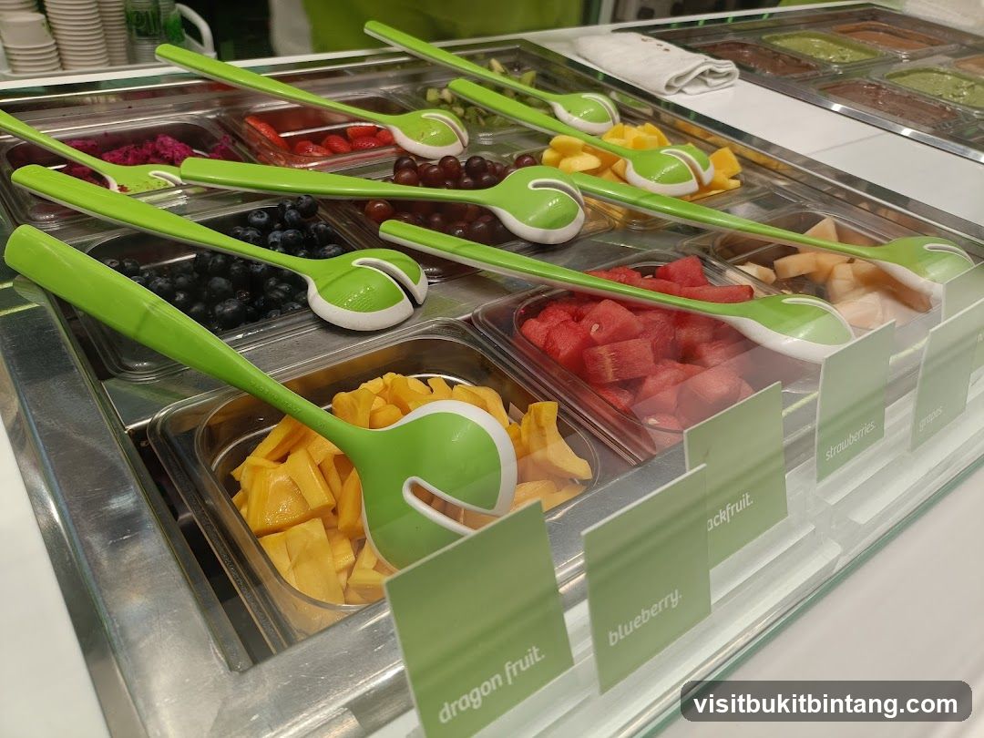 Fruit Toppings Bar