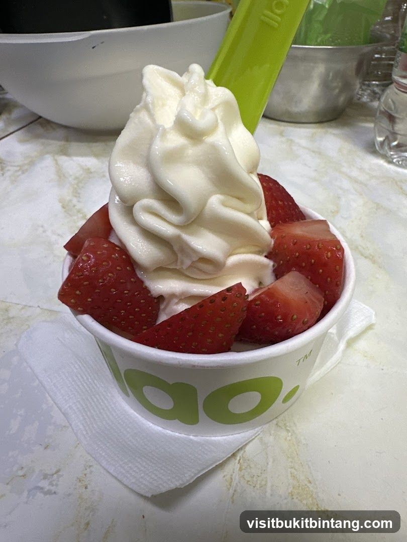 Yogurt with Strawberries