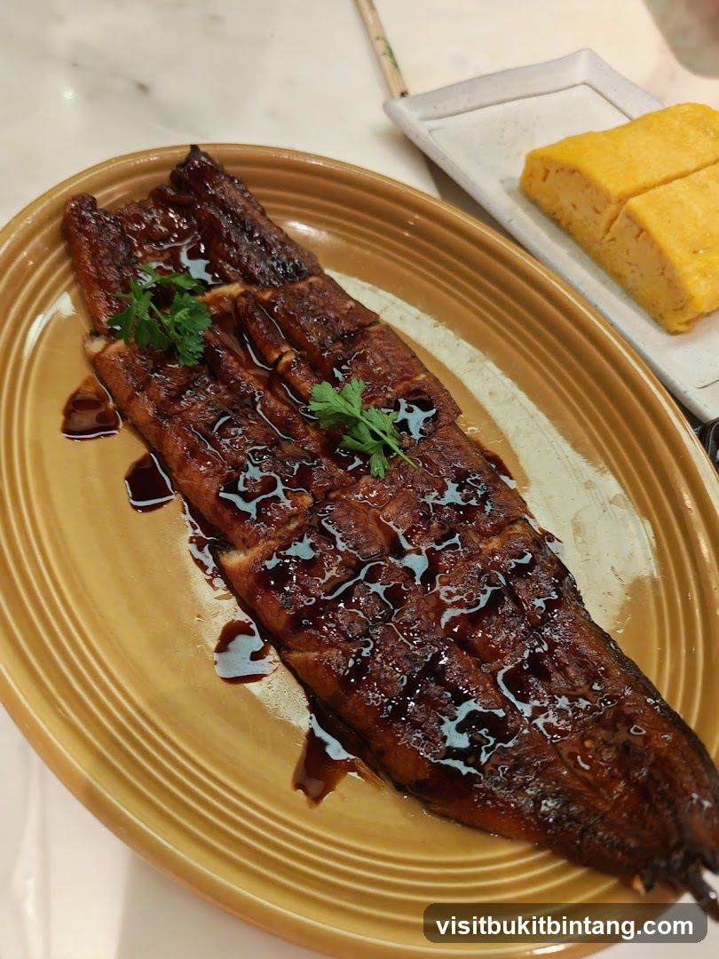 Grilled Eel Dish
