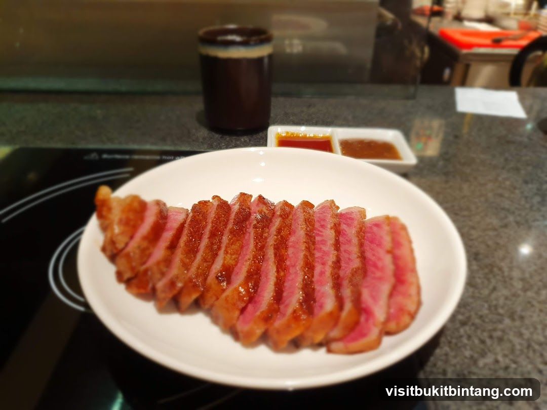Sliced Beef Dish