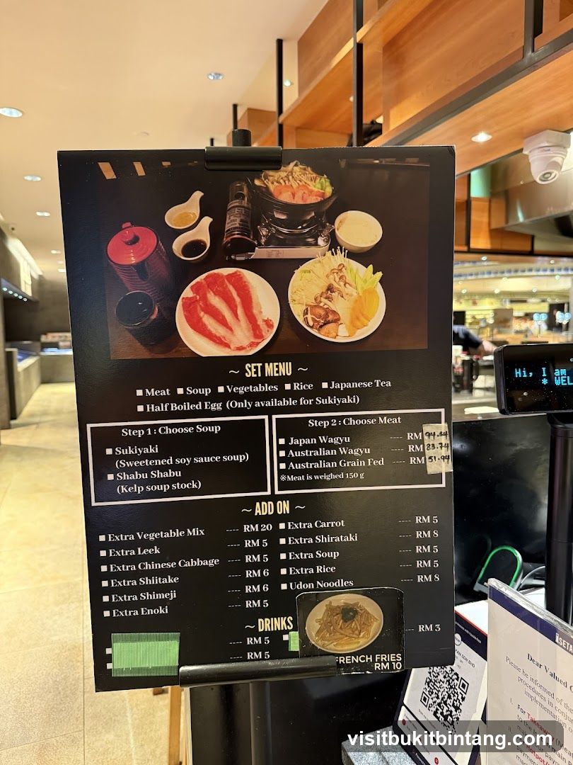 Set Menu