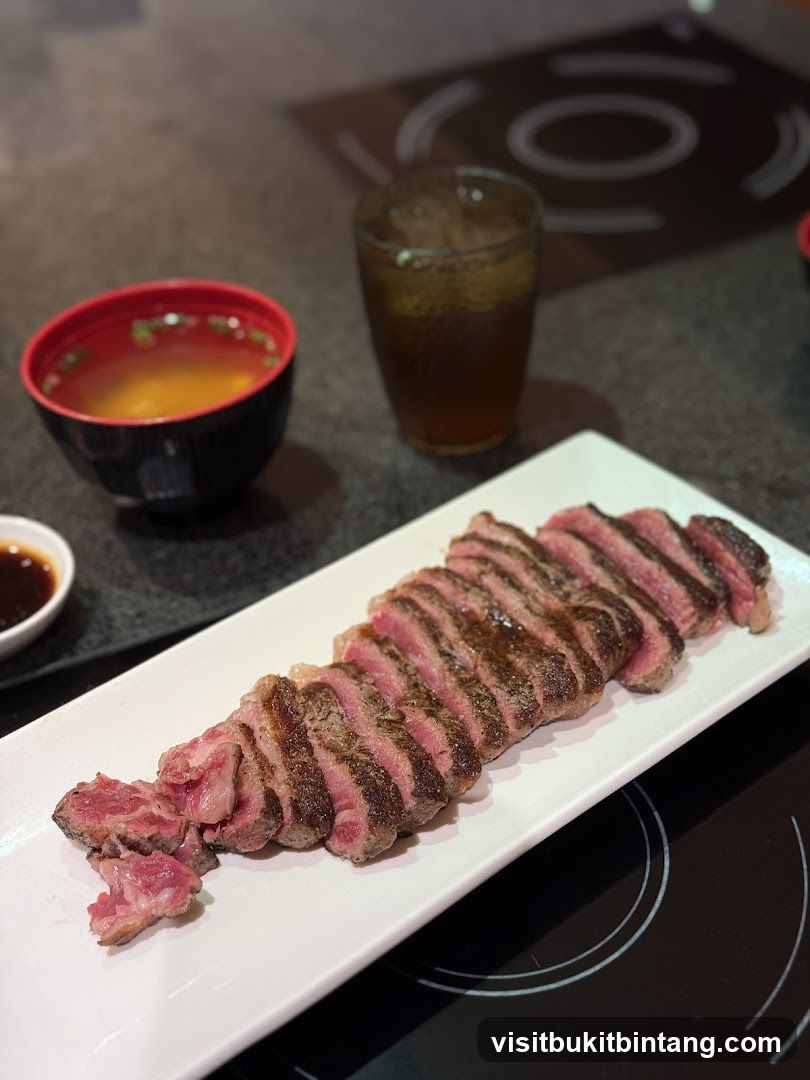 Sliced Steak Dinner