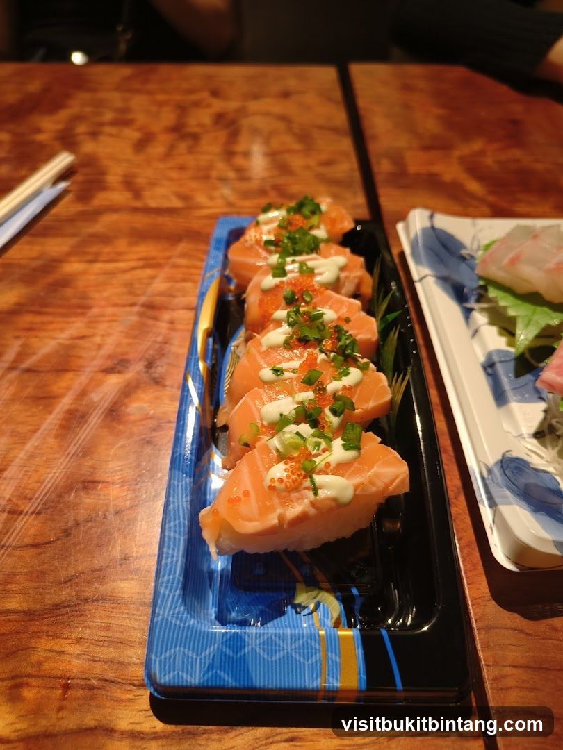 Salmon Nigiri Sushi