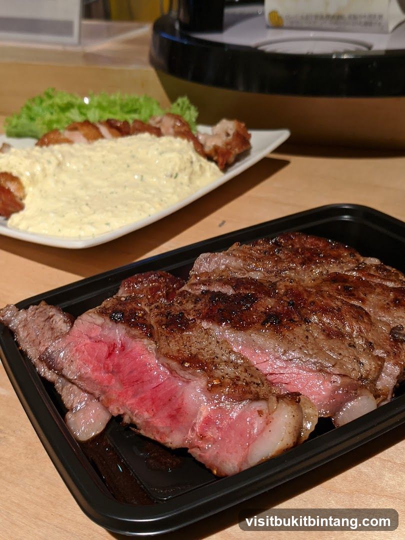 Steak and Chicken Dish