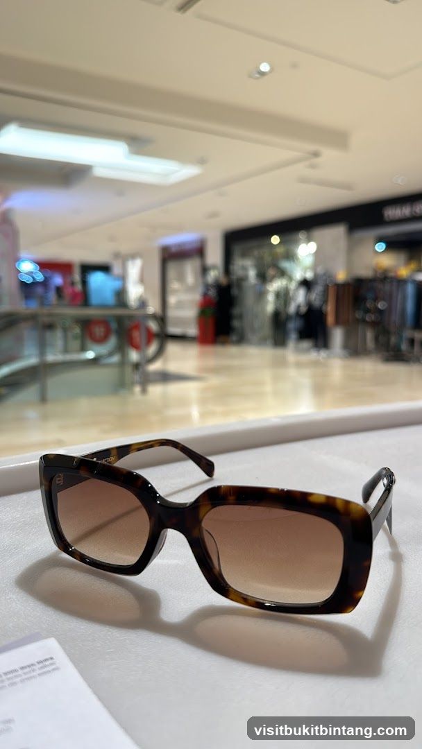 Tortoiseshell Sunglasses on Display