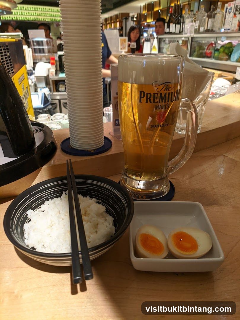 Beer and Rice Set
