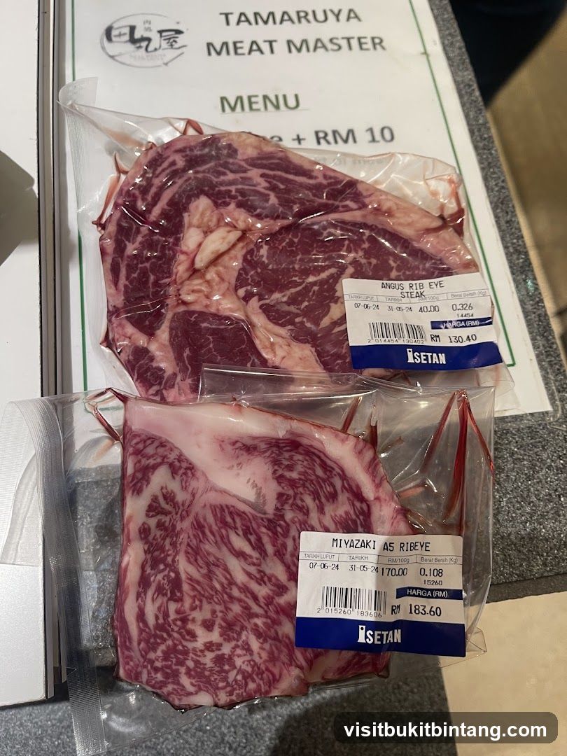 Packaged Beef Steaks