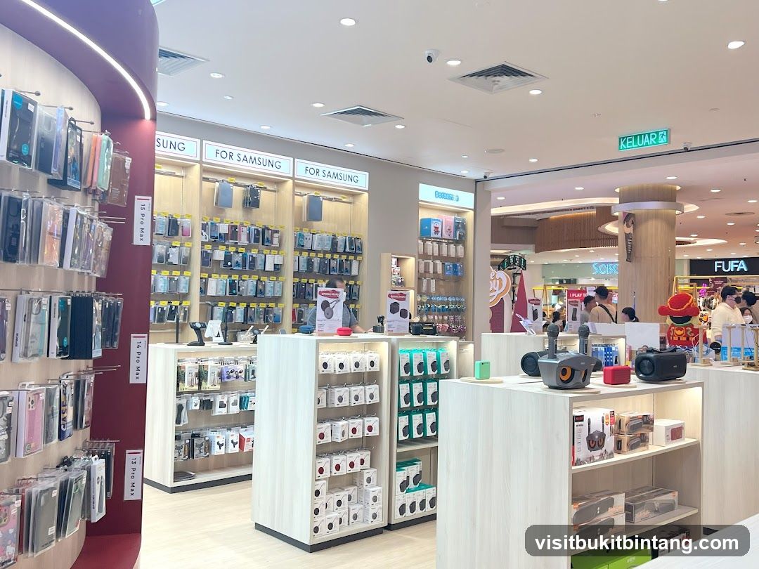 Electronics Store Interior