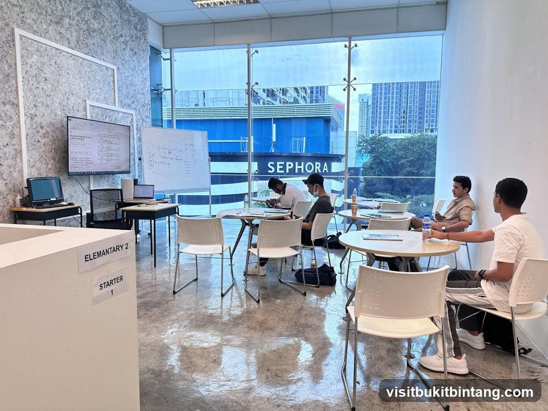 Classroom with students