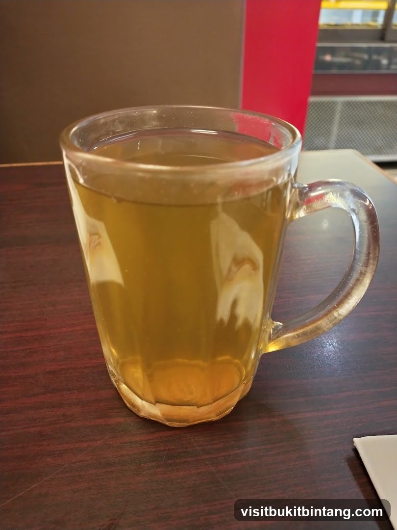 Hot Beverage in a Glass Mug