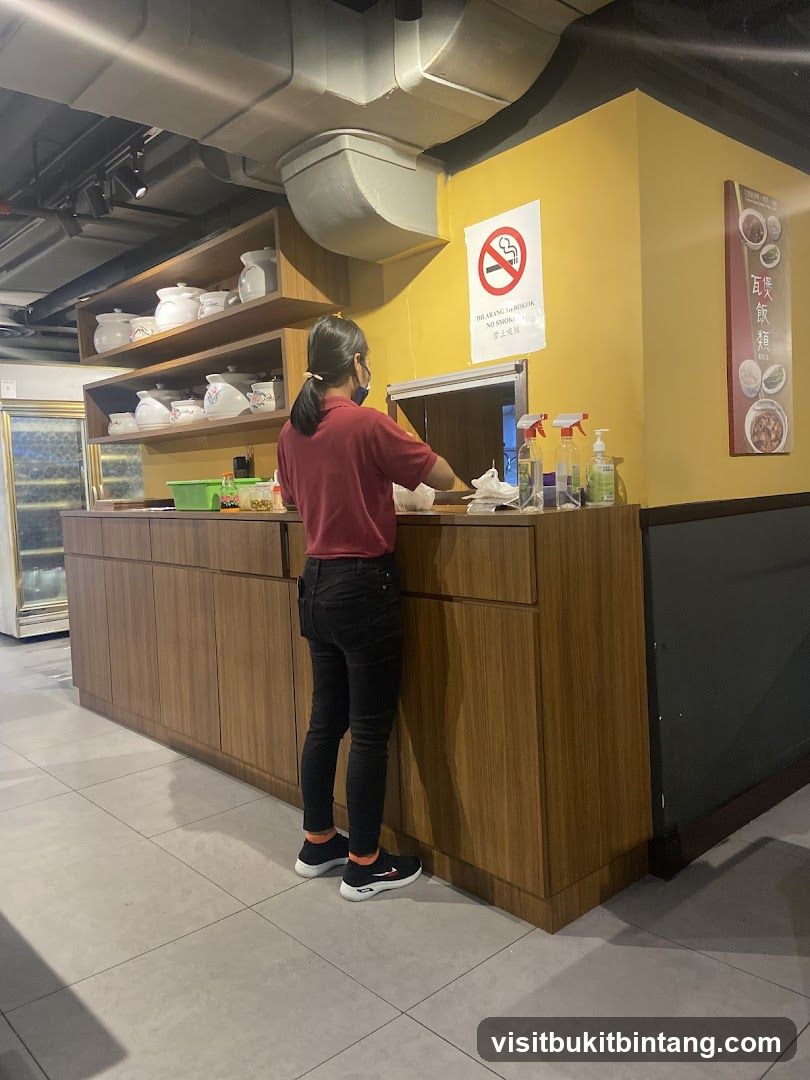 Restaurant Staff Preparing Food
