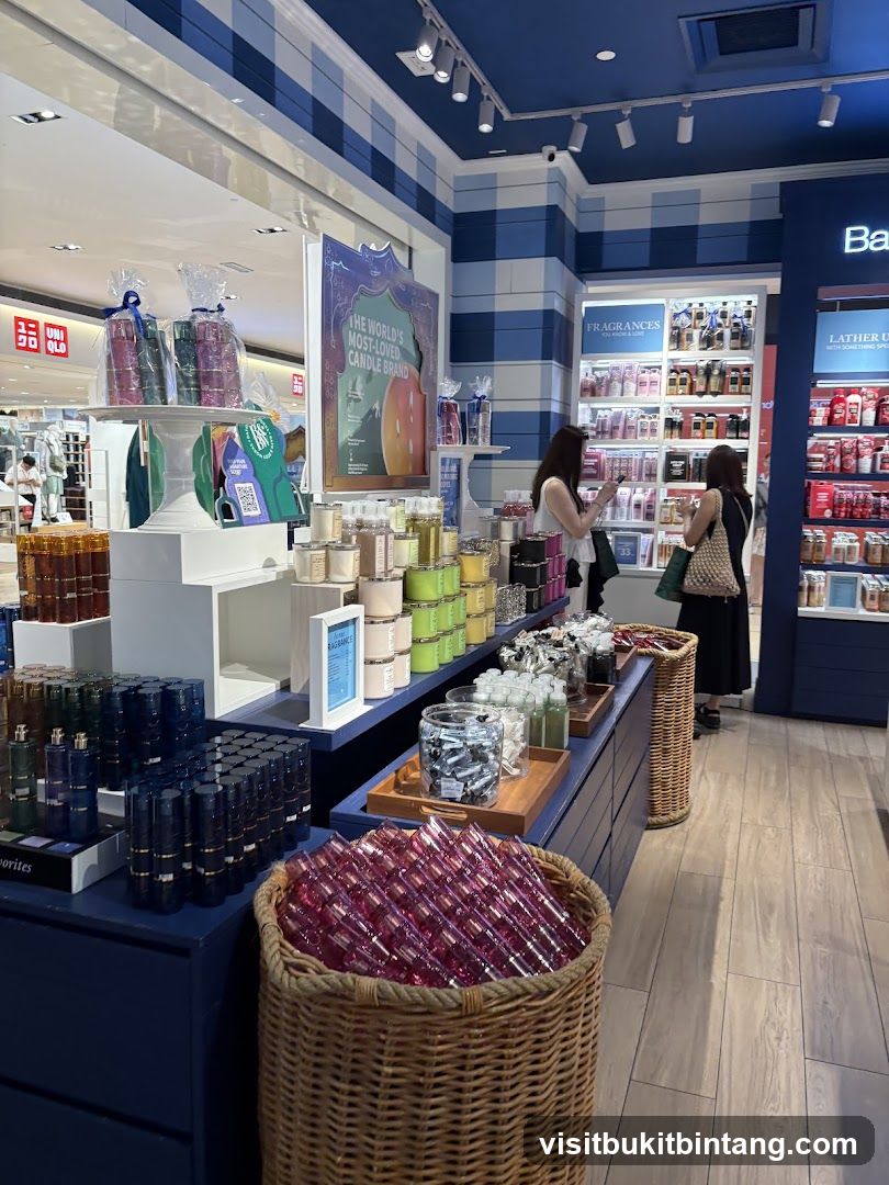 Bath and Body Works Store Interior