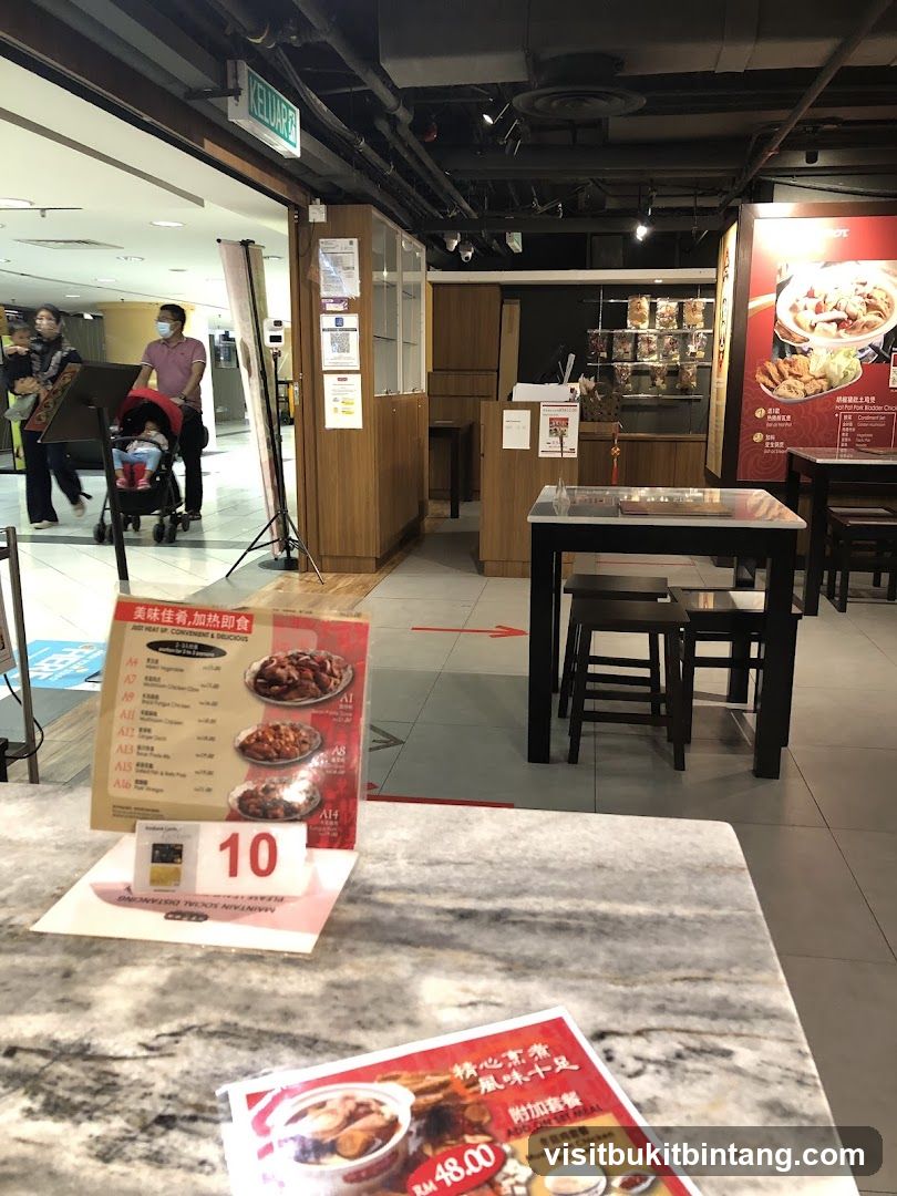 Restaurant Table with Menu