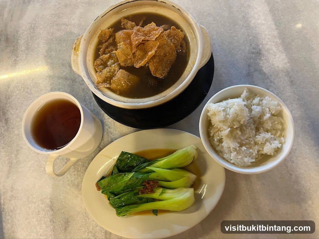 Bak Kut Teh Meal