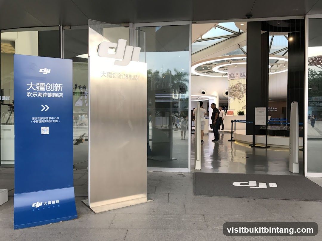 DJI Flagship Store Entrance