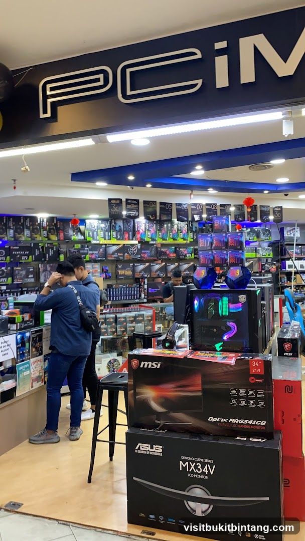 Computer Store Interior