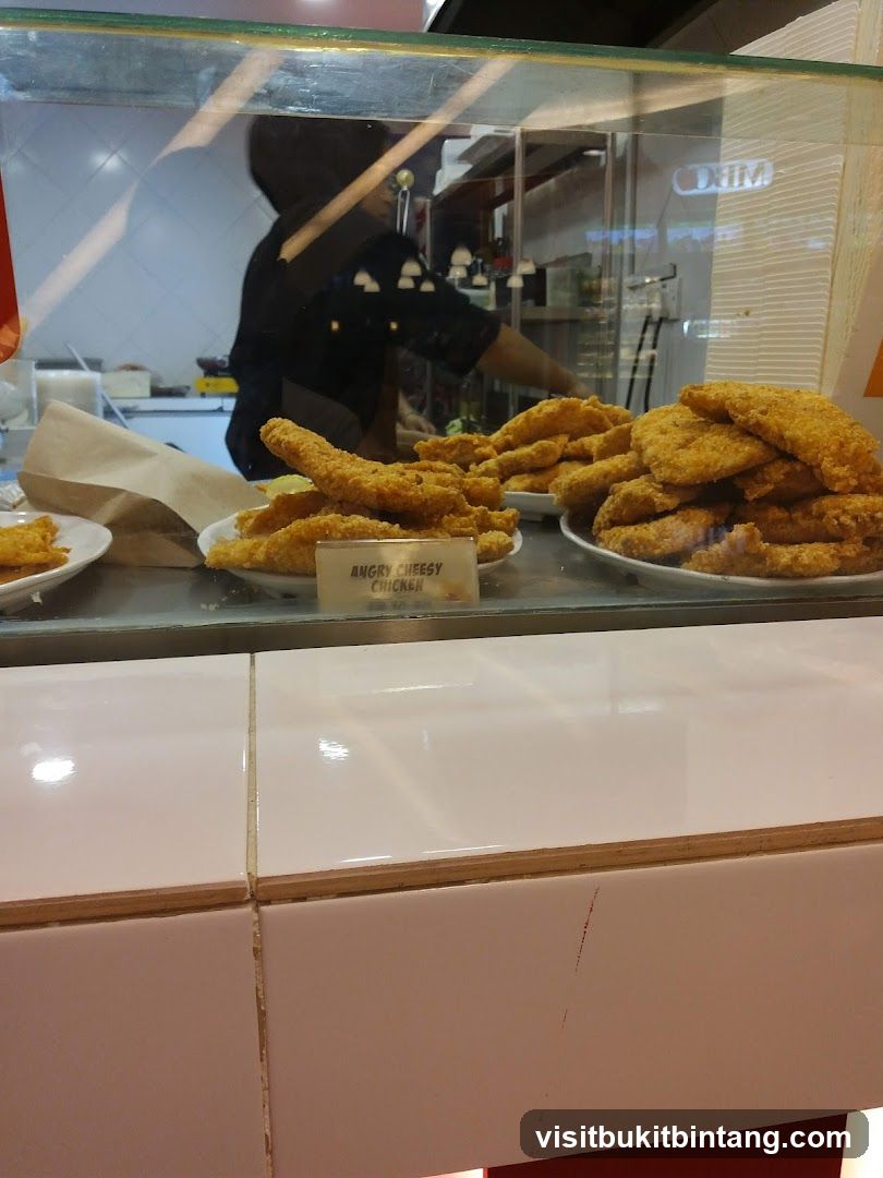 Fried Chicken Display