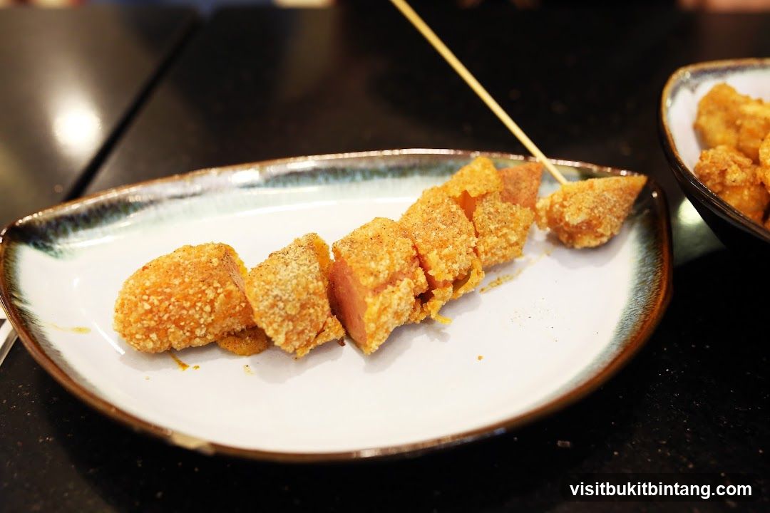 Fried Meat Skewers