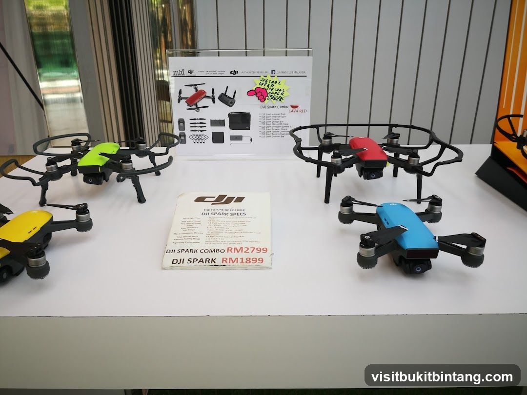 DJI Drones Display