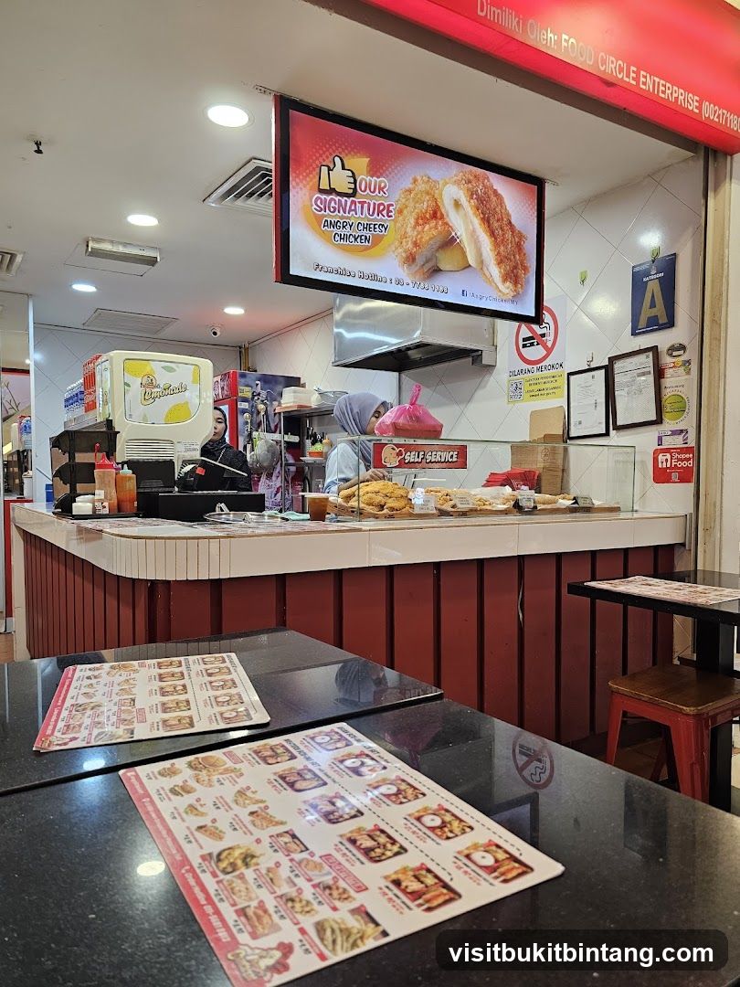 Fast Food Restaurant Interior