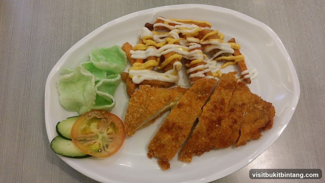 Fried Chicken and Fries