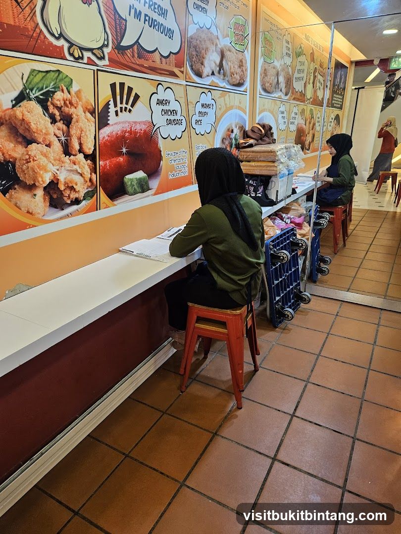 Food Stall Interior