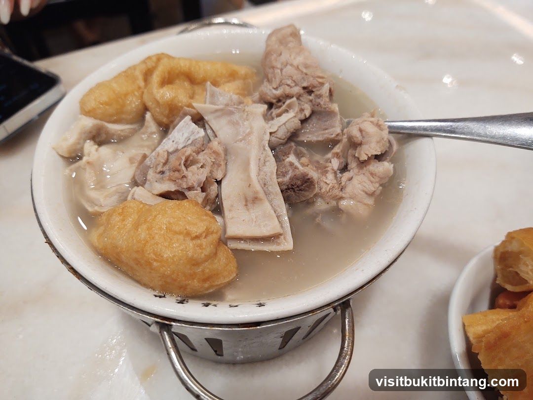 Pork Rib Soup with Tofu Puffs