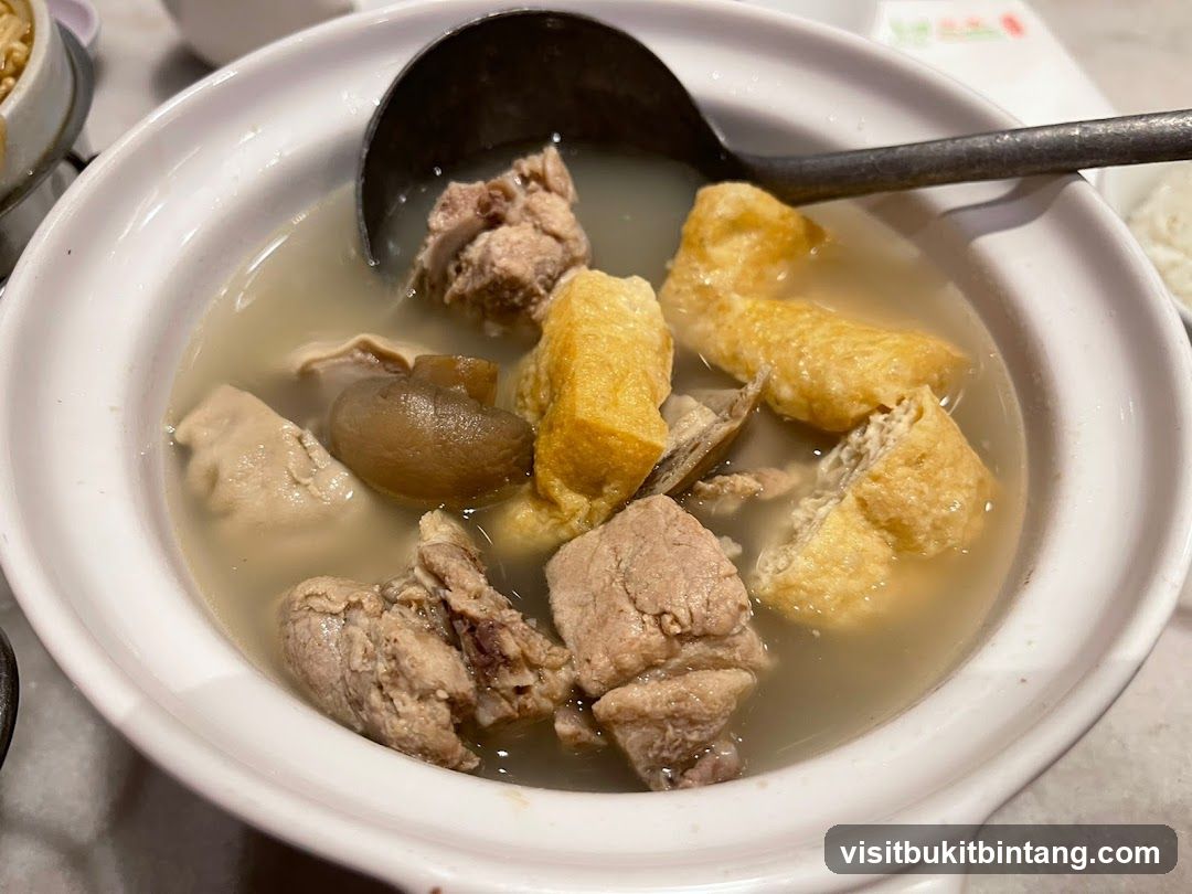 Pork Rib Soup with Tofu