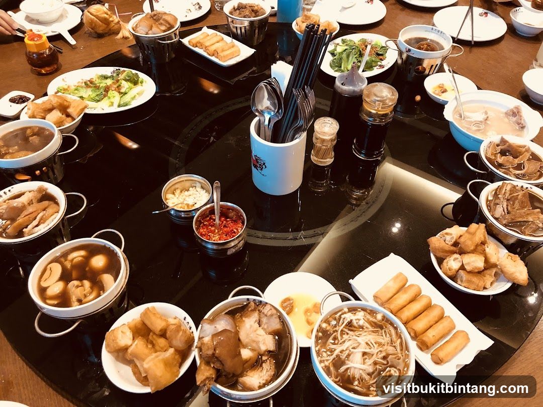Table Full of Food