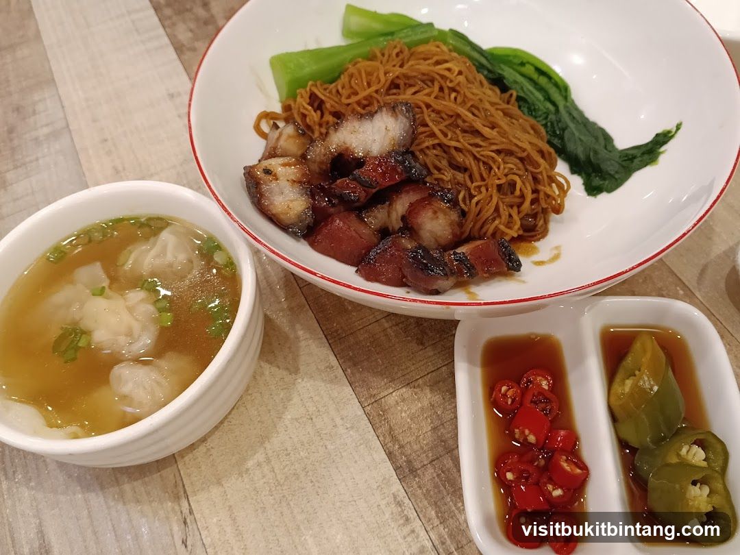 Wonton Noodles with Char Siu
