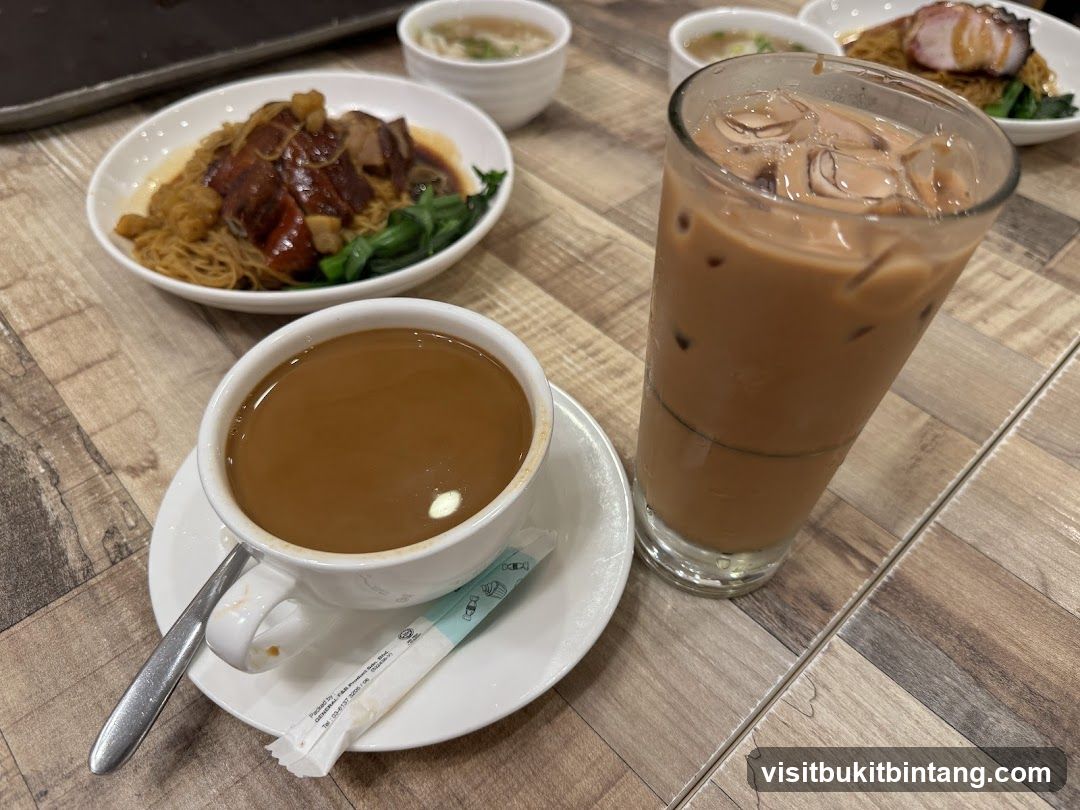 Hong Kong Style Milk Tea and Noodles