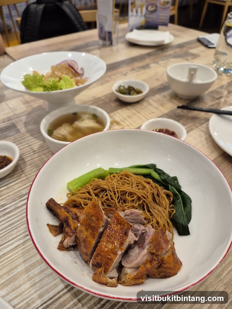 Roasted Duck Noodles