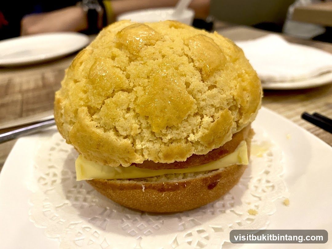 Pineapple Bun Burger