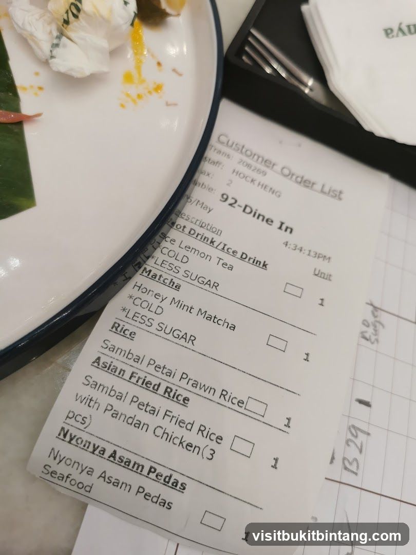 Customer Order List