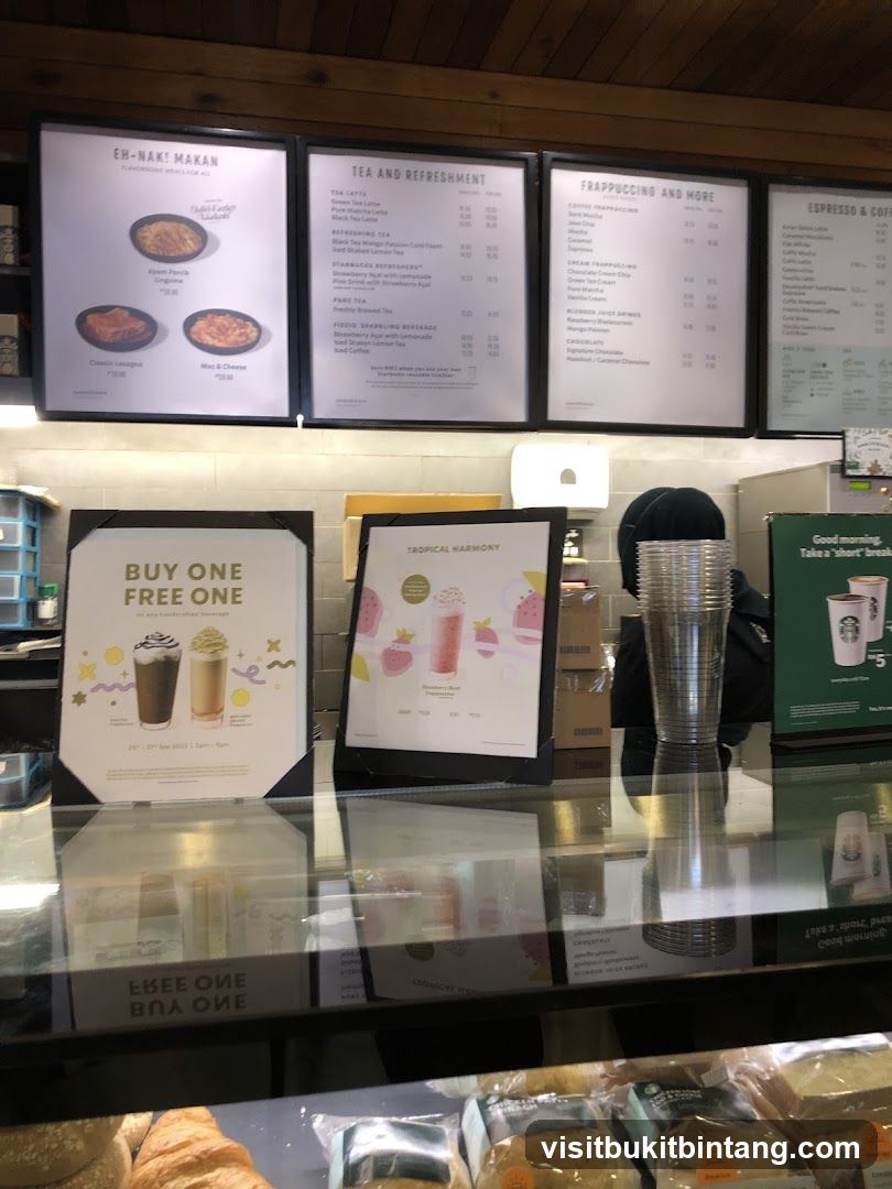 Starbucks Menu and Promotions