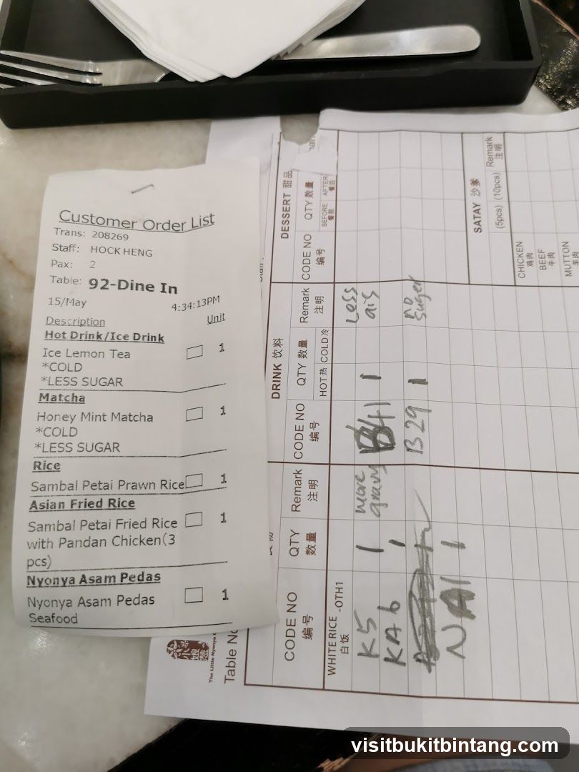 Customer Order List
