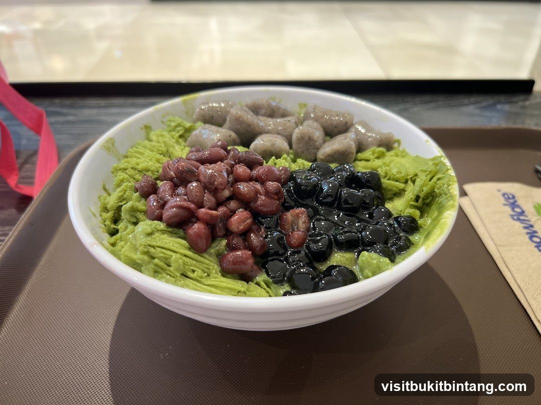 Shaved Ice Dessert
