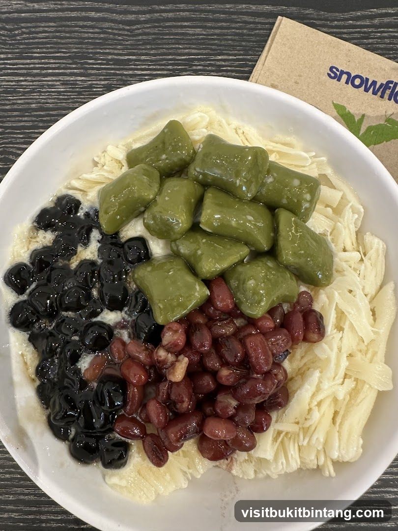 Shaved Ice Dessert