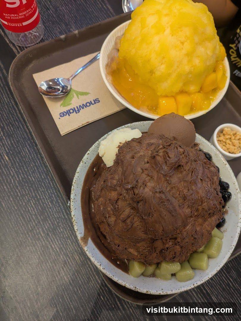 Dessert on a Tray