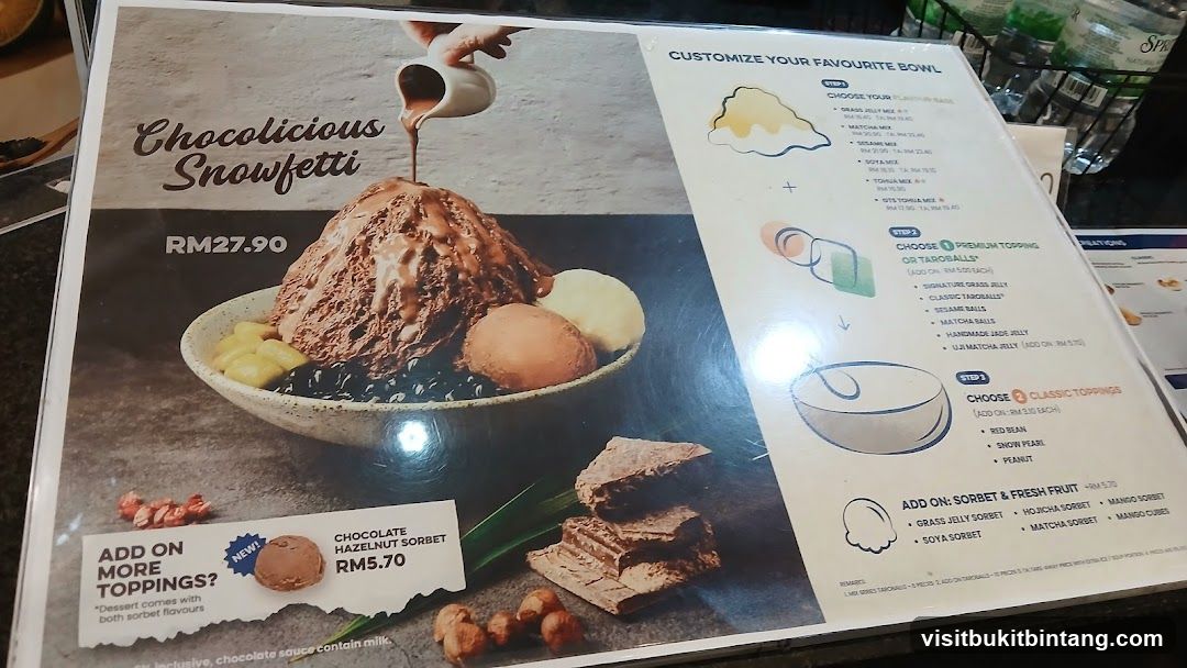 Chocolicious Snowfetti
