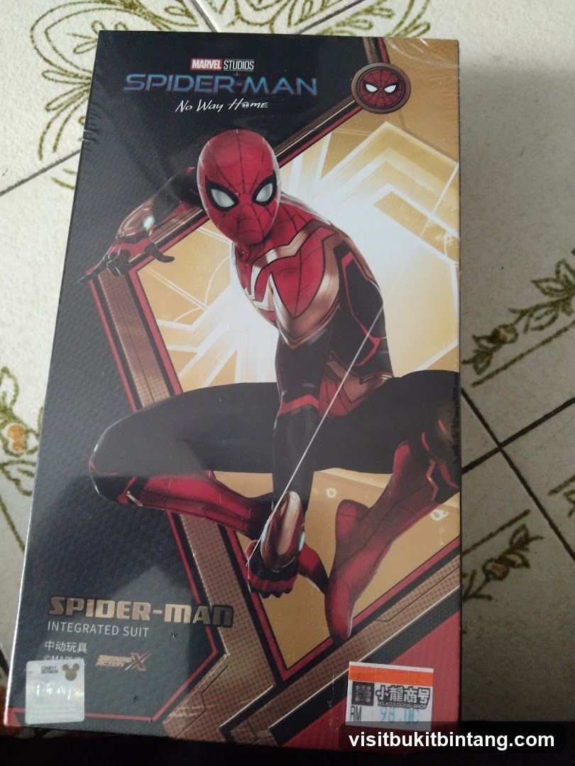 Spider-Man No Way Home Integrated Suit Box